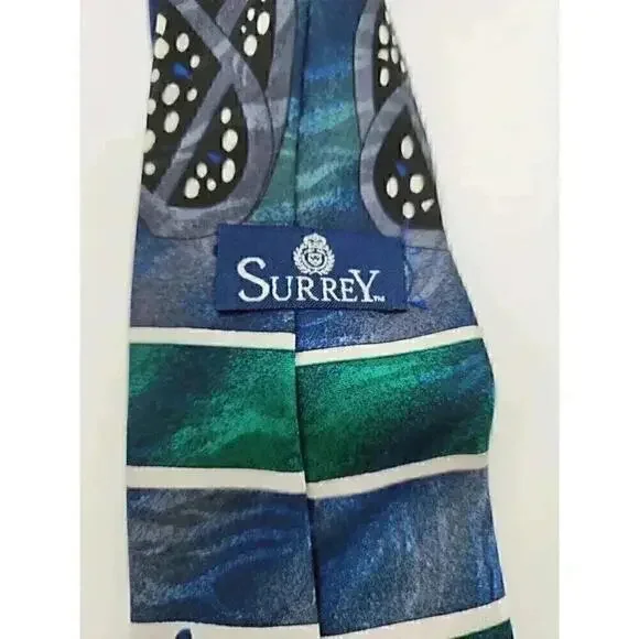 Vintage 1993 NFL Looney Tunes Football WB Taz & Daffy Surrey Cartoon Tie CR3 - Picture 3 of 6